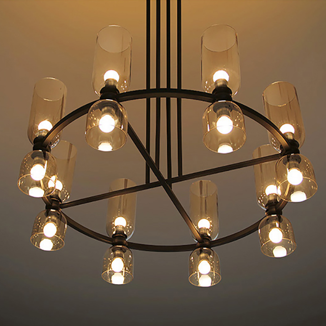 Потолочная люстра ELITE CH L12 by ImperiumLoft