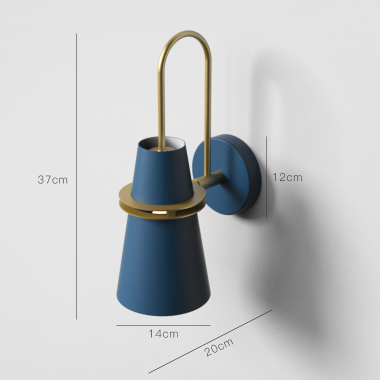 НАСТЕННЫЙ СВЕТИЛЬНИК БРА REINAR WALL Синий by ImperiumLoft