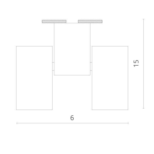 Накладной светильник Divinare 1354/02 PL-2