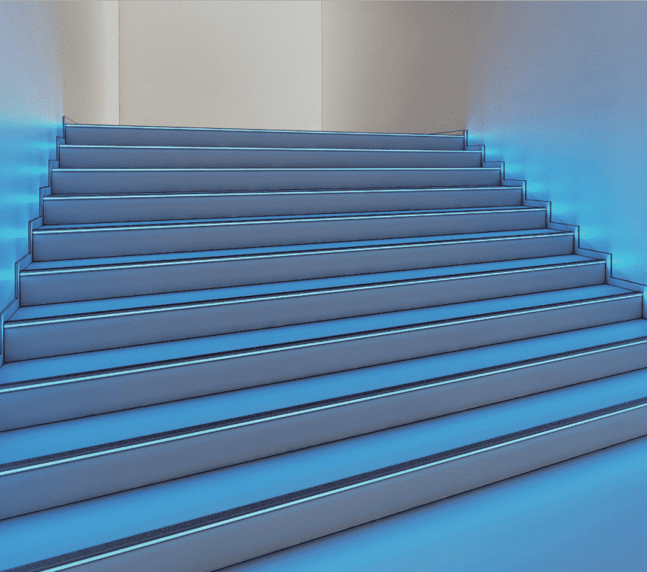 Профиль алюминиевый DesignLed STEP 3819B