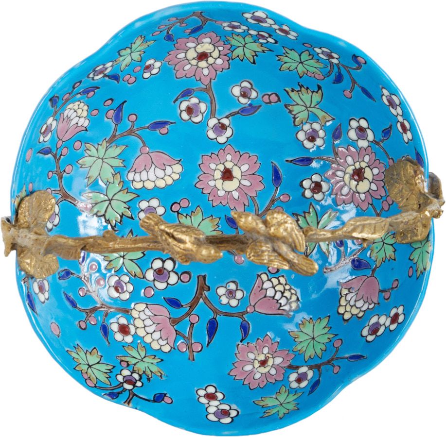 Корзиночка с птичками Glasar C865C/NB3282