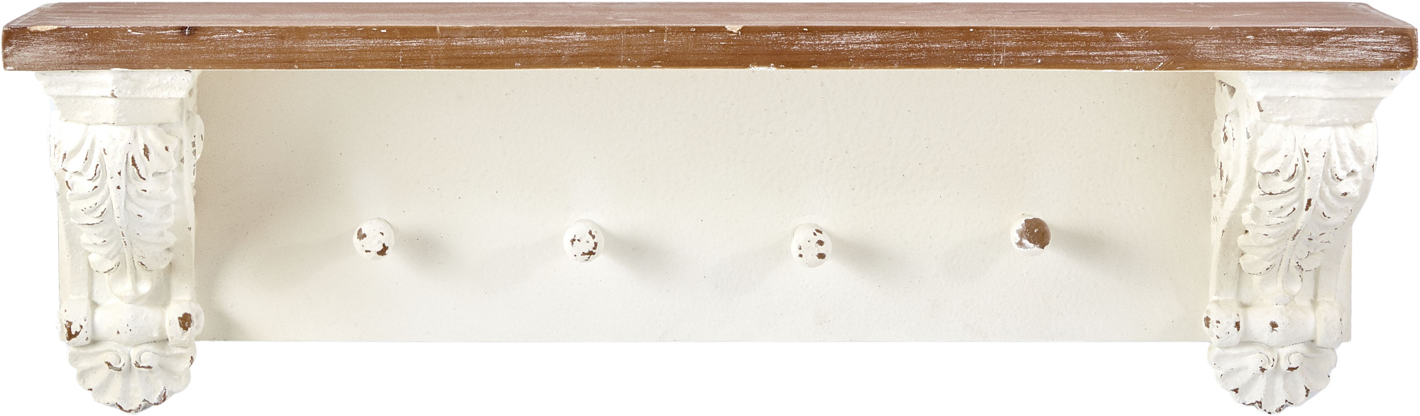 Полка-вешалка настенная Glasar 62-024