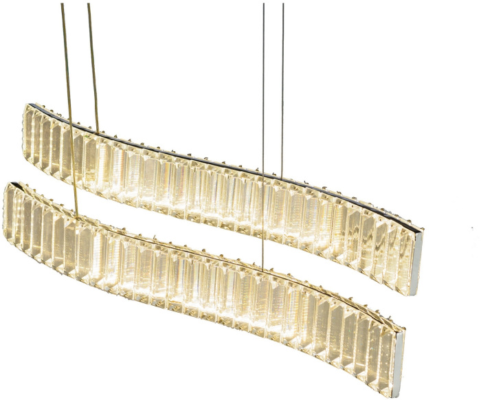 Подвесной светильник Lumina Deco LDP 6039-2-PR CHR