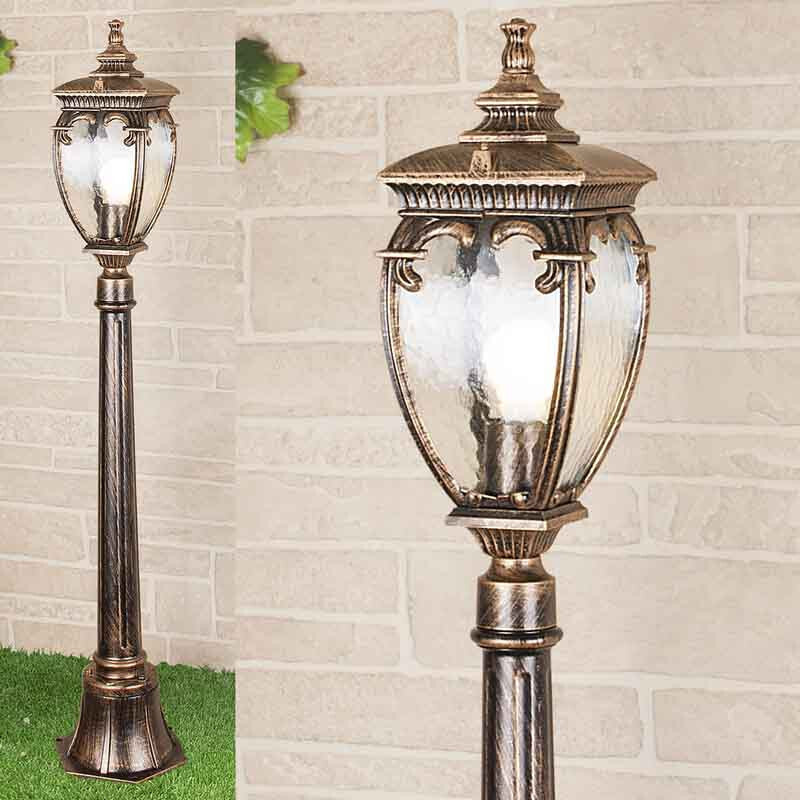 Садовый светильник Elektrostandard Andromeda F (GLYF-8024F) черное золото