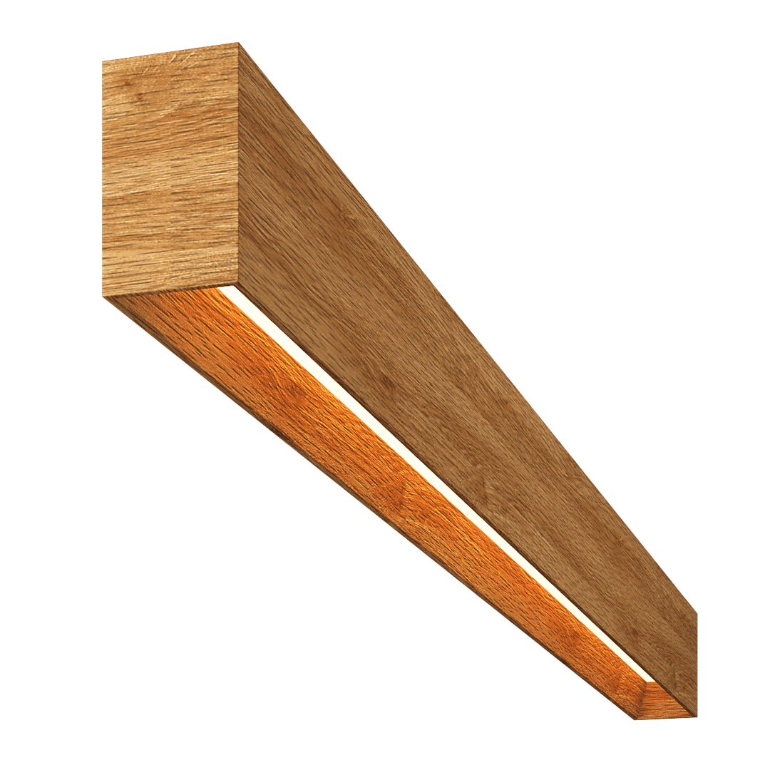 Светильник из массива (дуб) Lumker W85-DUB-250