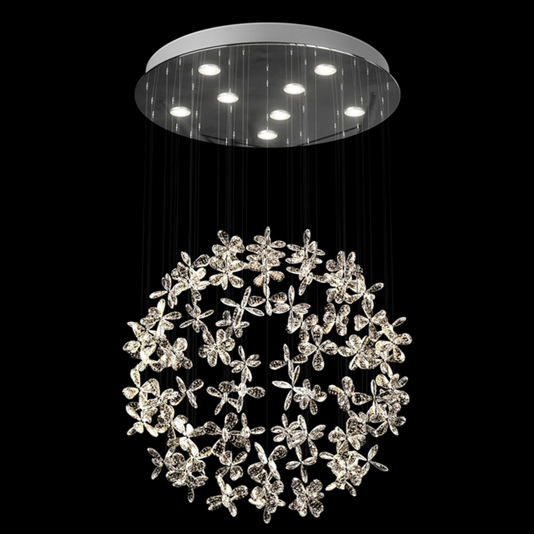 Подвесная люстра LUCIEN D120 Transparent by ImperiumLoft