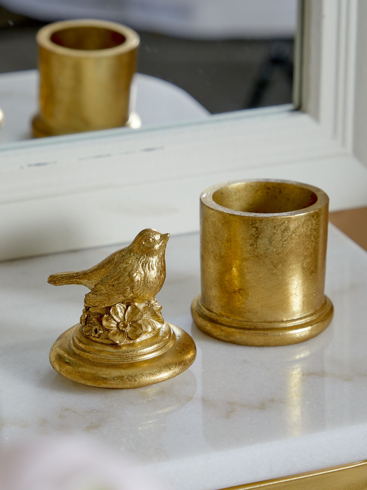 Шкатулка с птичкой Glasar 28-655