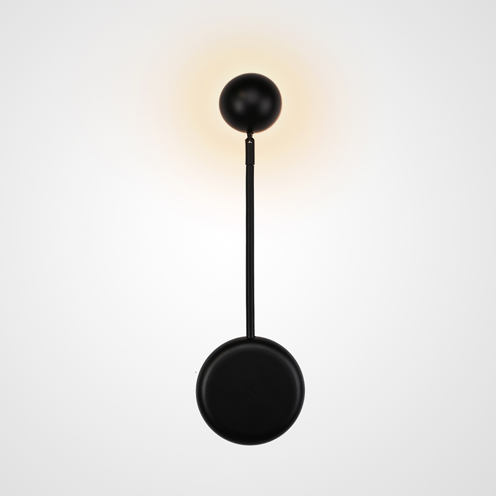 Бра Pin Wall Light A Black By Imperiumloft
