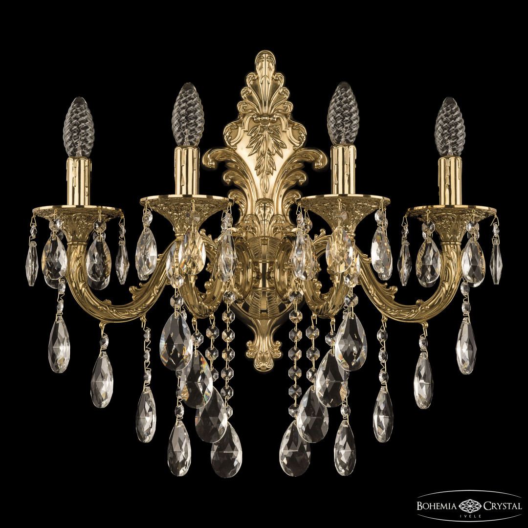 Бра бронзовые с хрусталём 7101B15/4/210 B G