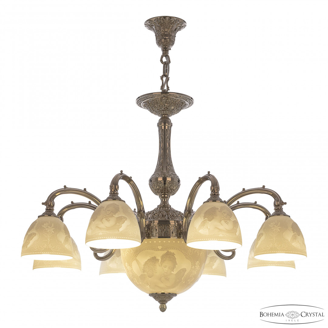 Люстра бронзовая 72109P/8/210 Ni P1 D Angel