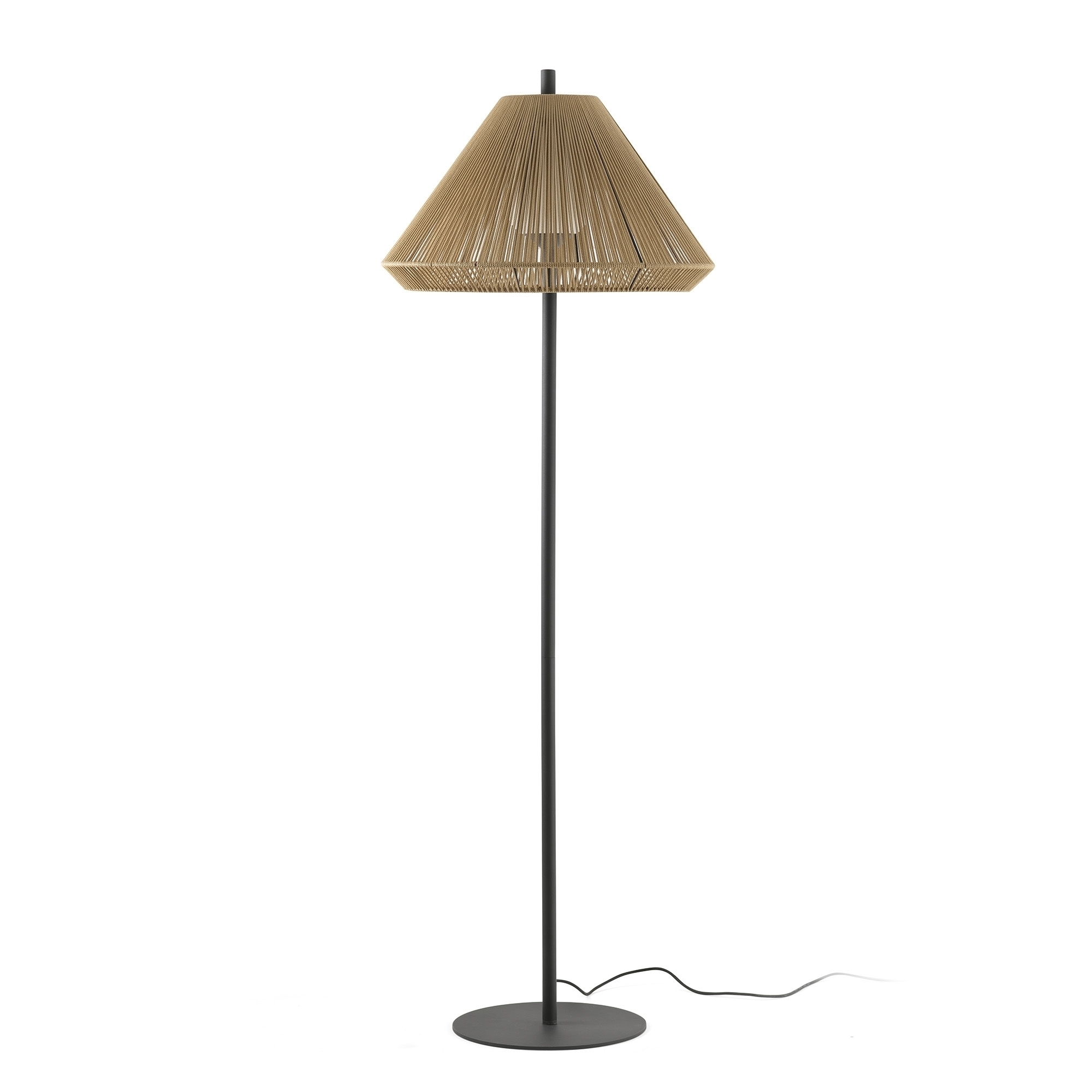 Saigon Уличный торшер цвета охры 2M C70 Faro