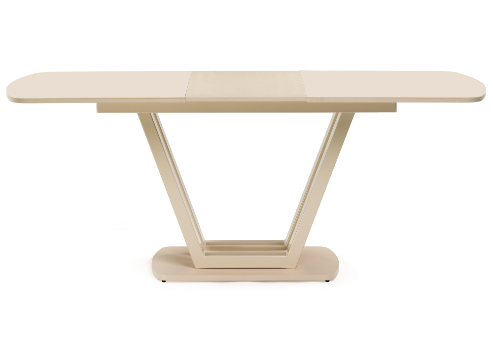 Стол стеклянный Woodville Келтик кремовый 460400