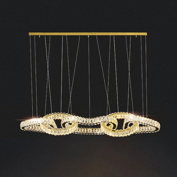 Подвесной светильник SEFENIAS LUX L120 Brass by ImperiumLoft