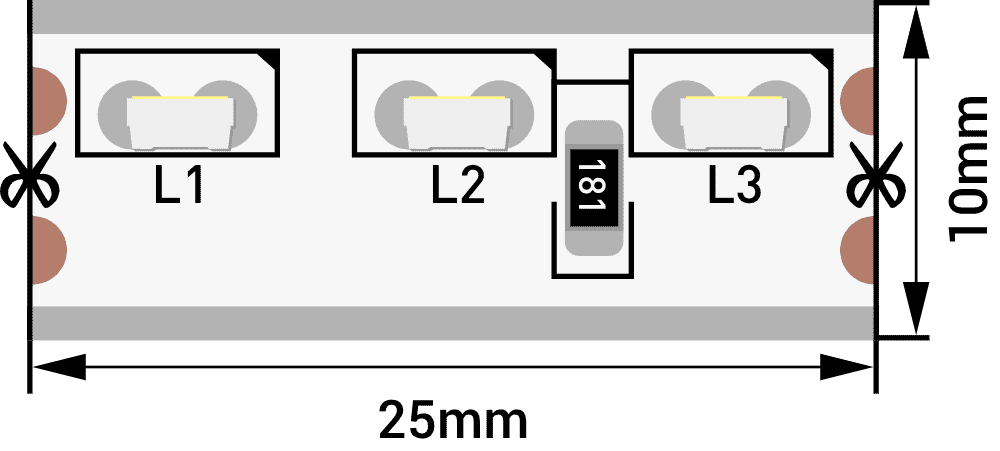 Лента светодиодная SWG SWG315120-12-9.6-W-67