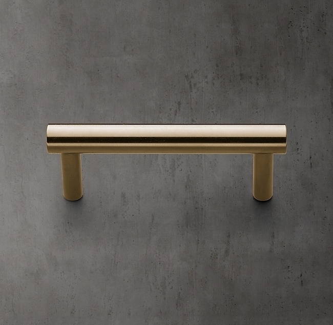 Ручка-скоба Restoration Hardware Spritz L.15.2 Aged Brass