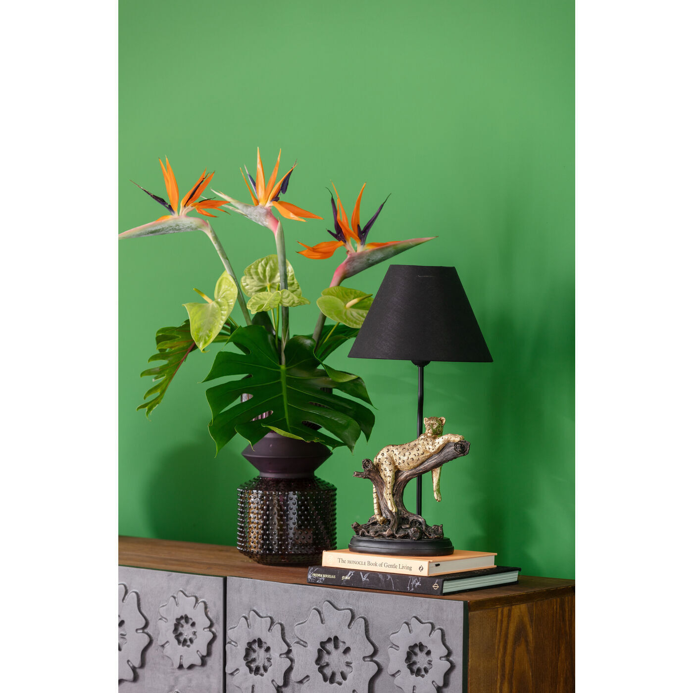 Лампа настольная KARE Leopard 54564