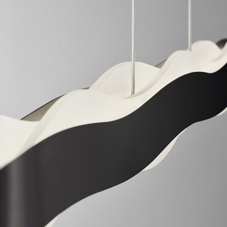 Подвесной светильник MALIKA LONG L120 Black by ImperiumLoft