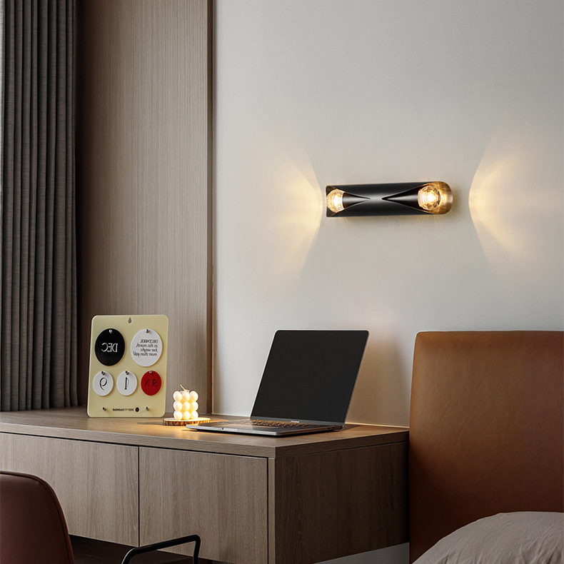 Настенный светильник TUVE Black by ImperiumLoft