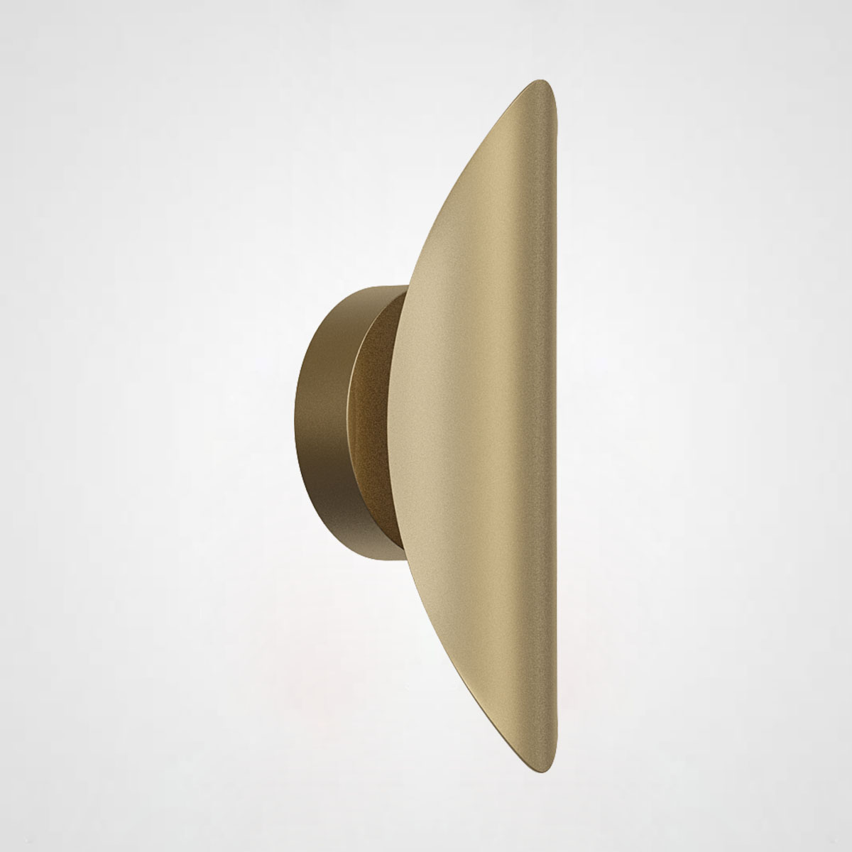 Настенный светильник AMULET H25 Brass by ImperiumLoft