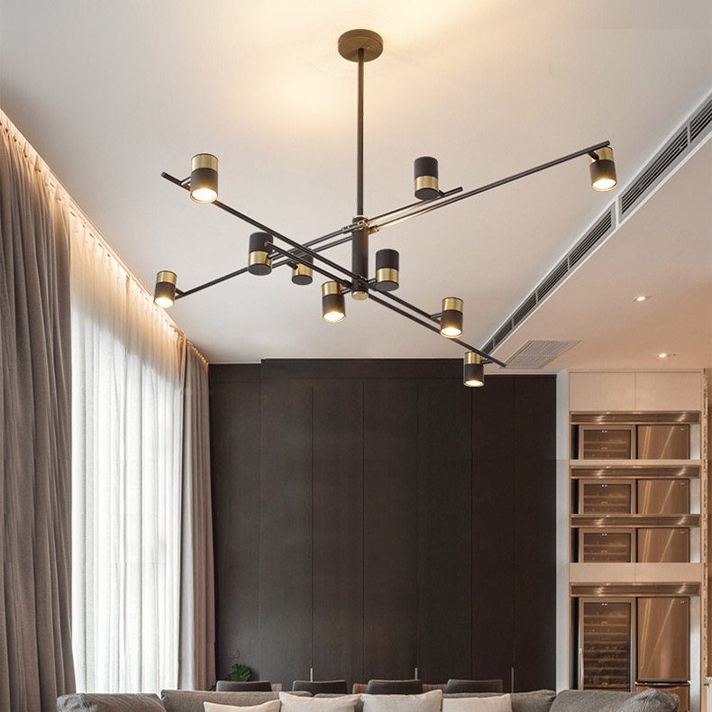 Потолочная люстра GITTAN CH L8 by ImperiumLoft