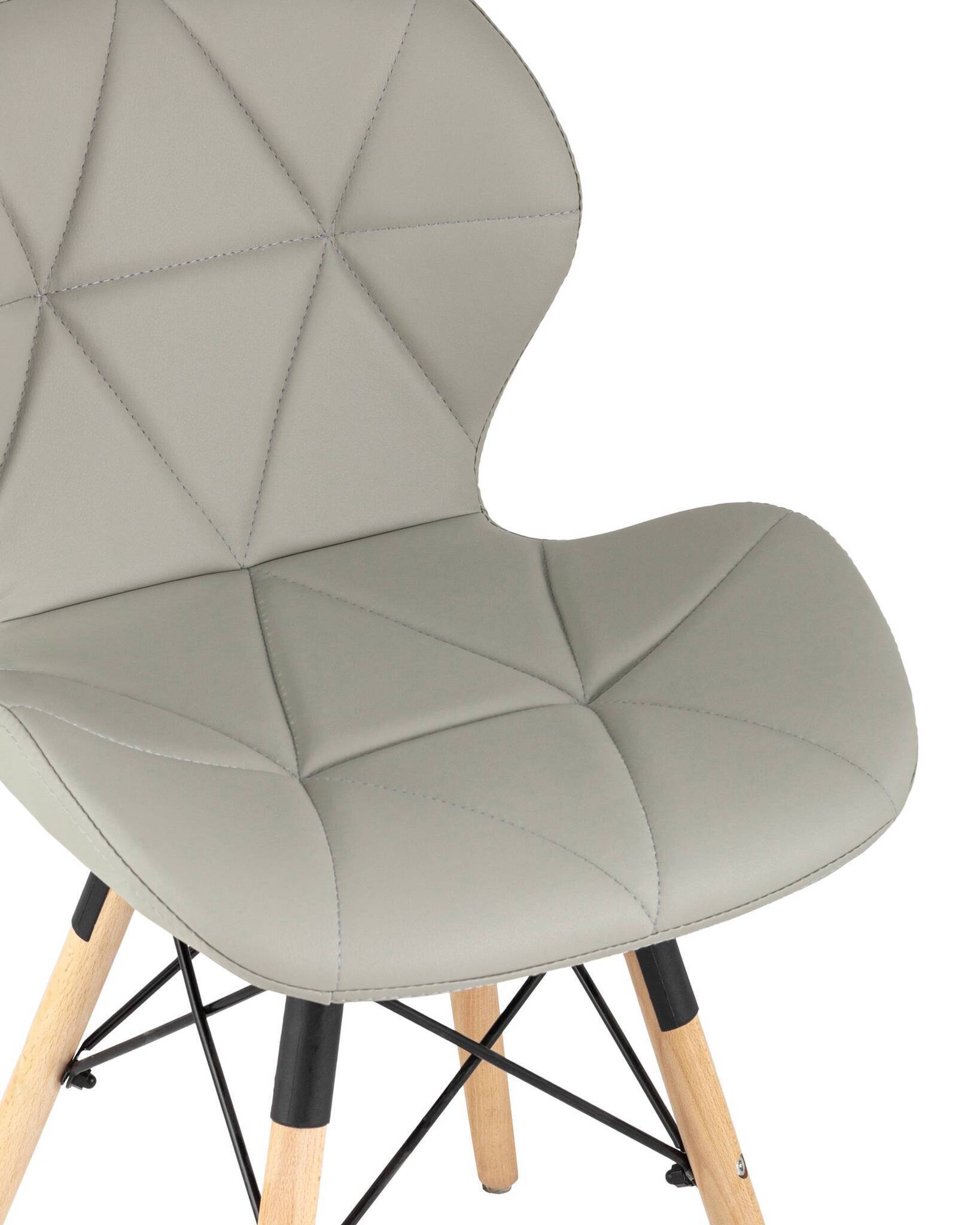 Стул Бон экокожа серый Stool Group