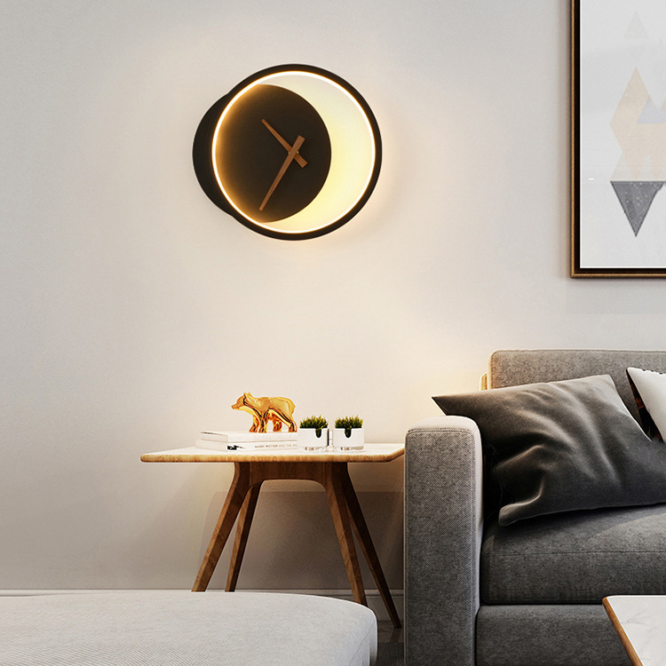 Настенный светильник CLOCK Black 3000К by ImperiumLoft