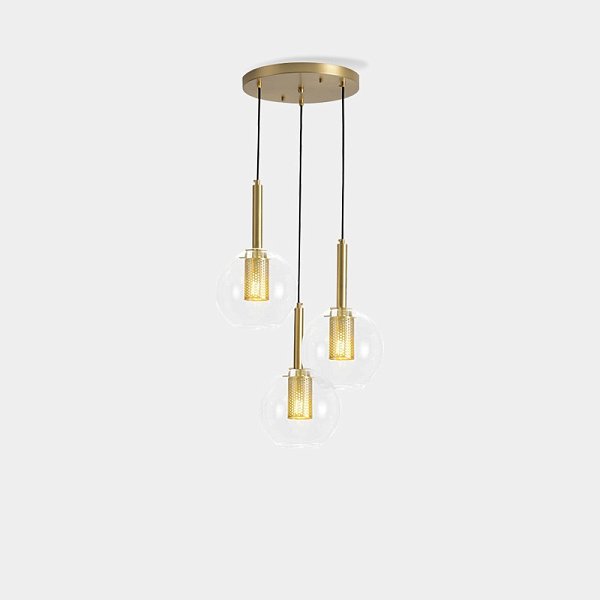 Подвесной светильник JUST 3 диск by ImperiumLoft