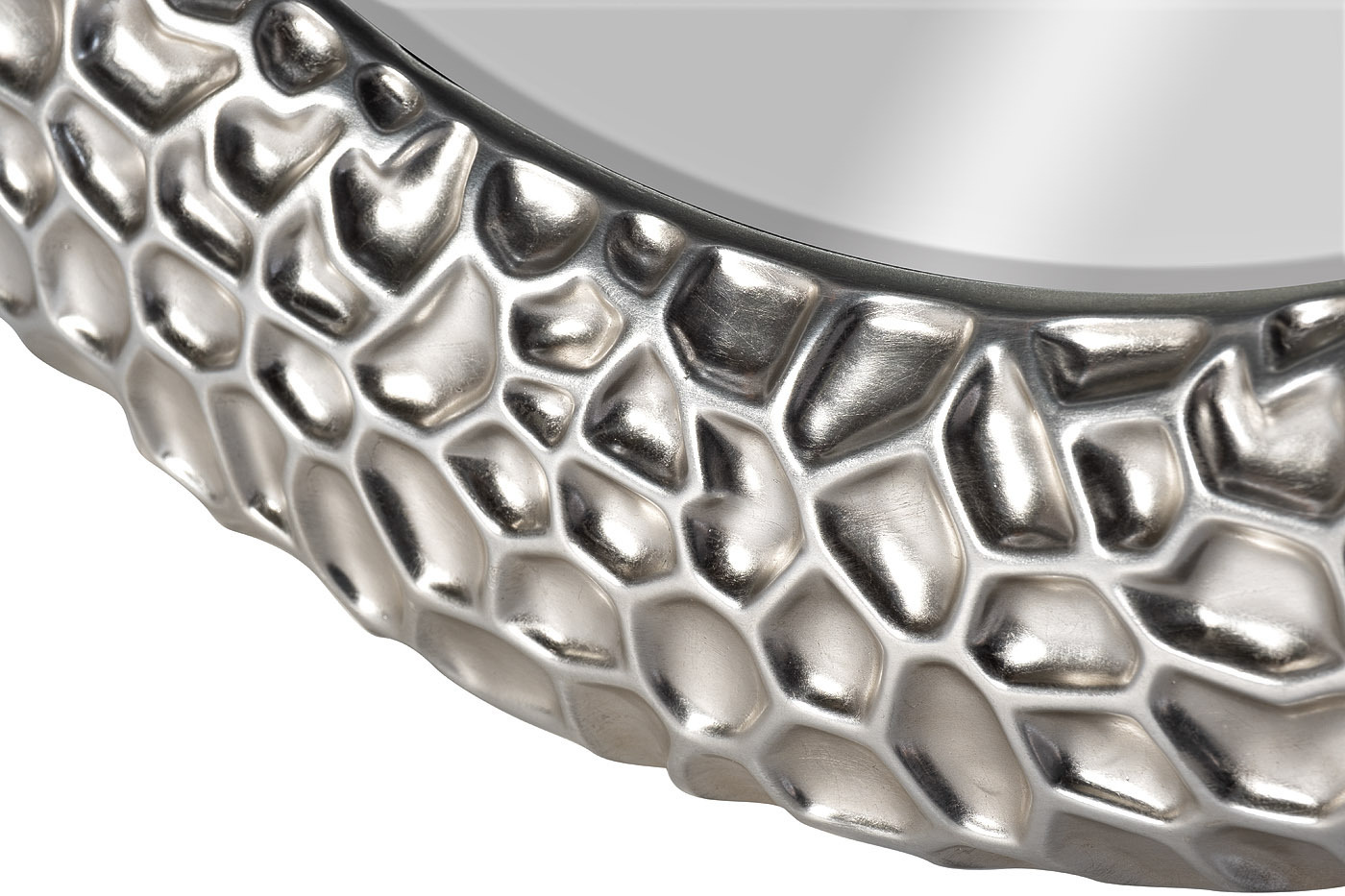 Зеркало круглое в серебряной раме Garda Decor 50SX-1020