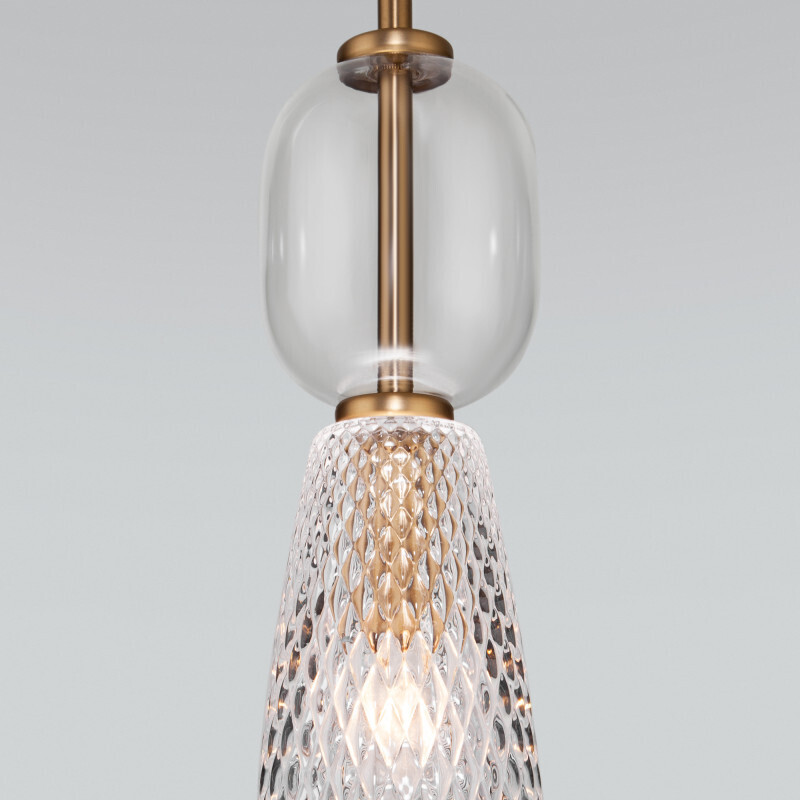 Подвесной светильник Eurosvet 50211/1 прозрачный