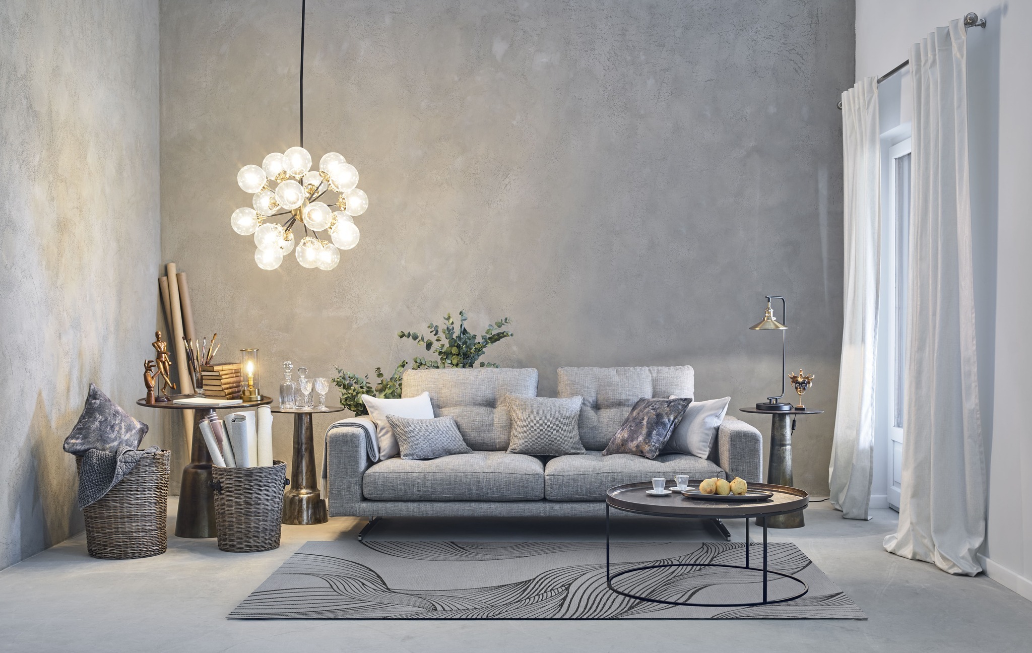 Ковер Carpet Decor Lipary Gray C1391