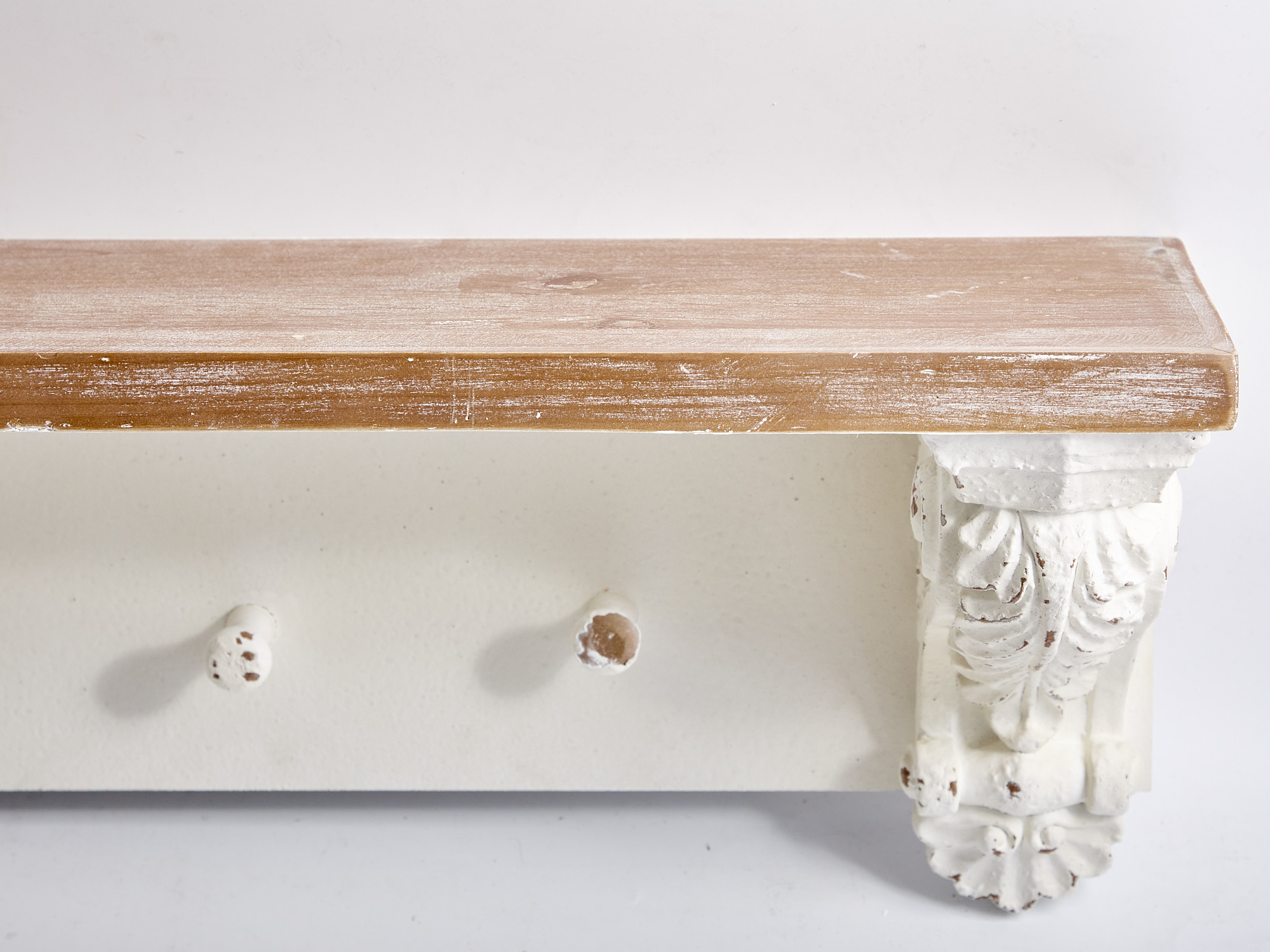 Полка-вешалка настенная Glasar 62-024