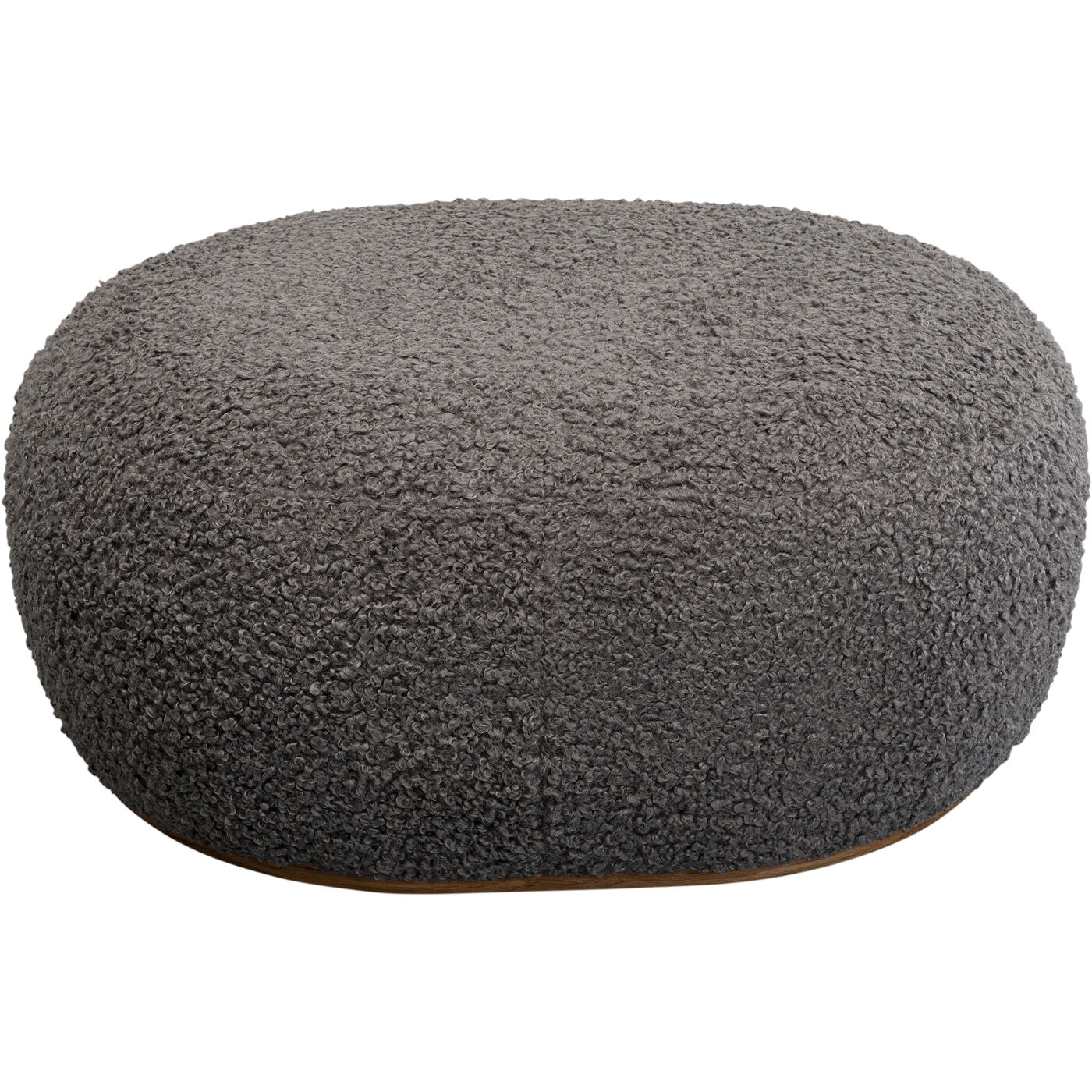 Скамья Pebble Boucle Grey 81 см KARE 87703