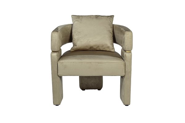 Кресло велюровое оливковое Garda Decor 58DB-20089