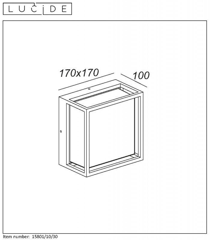 Светильник настенный LUCIDE 15801/10/30