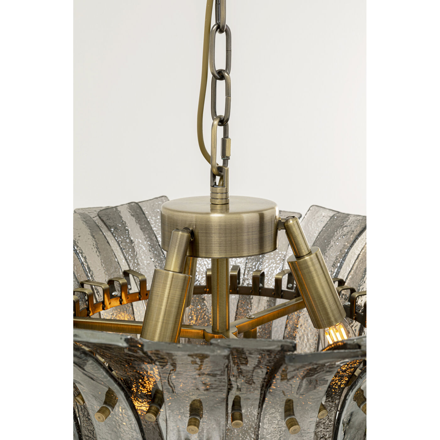 Светильник подвесной Venezia Smoke Ø50cm KARE 58051