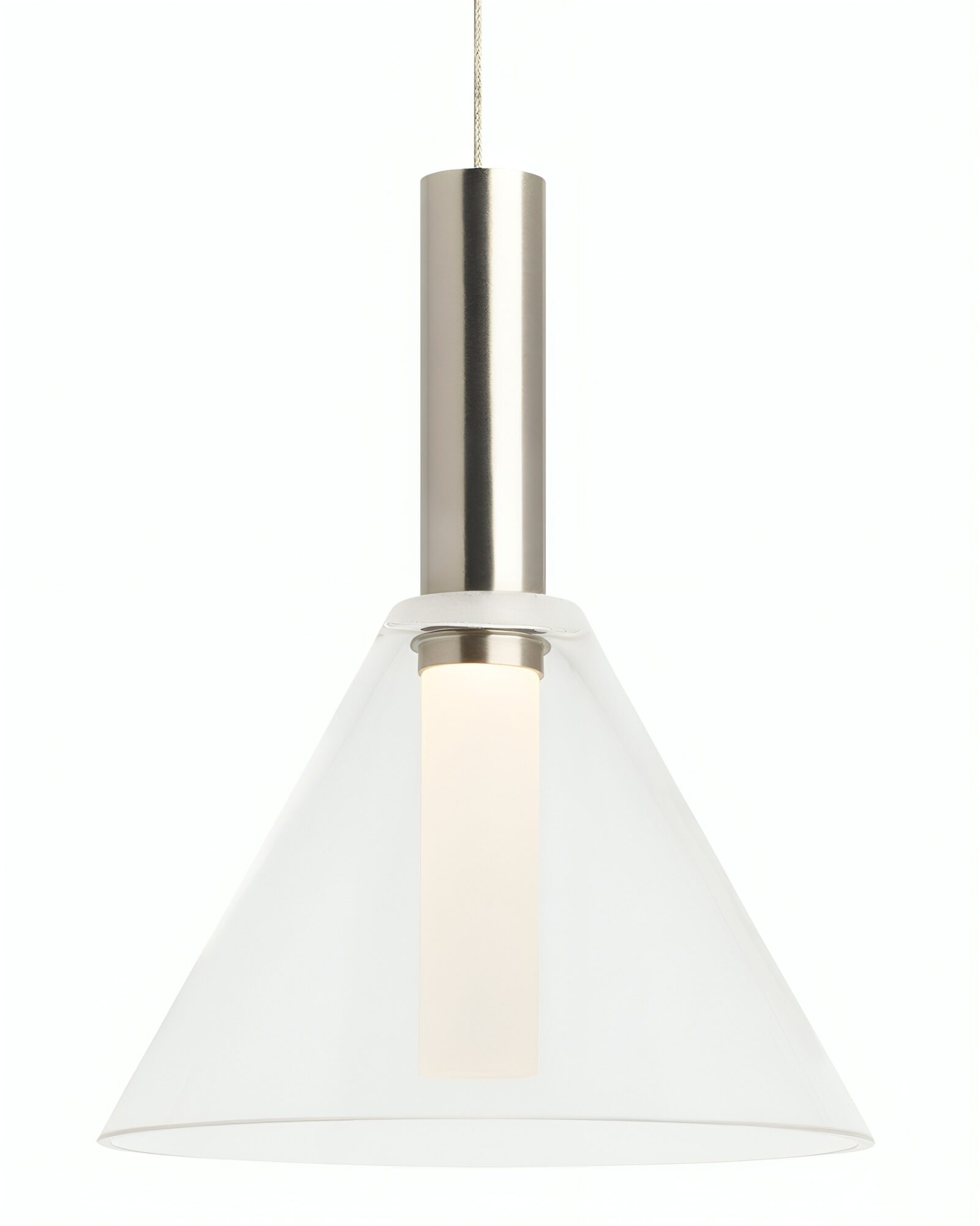 Серебряный подвесной светильник Мезз Louvre Home LHLPN190124XNP