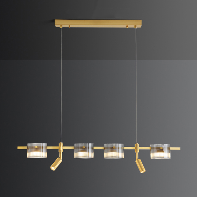 Подвесной светильник NICOLETTA C LONG L100 Brass by ImperiumLoft