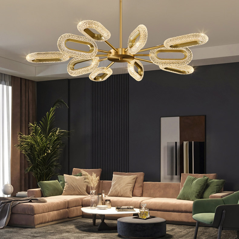 Потолочная люстра KEZIA X L8 by ImperiumLoft