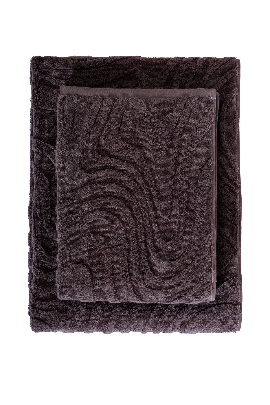 Полотенце "Диана" махровое 70*140 коричневое Garda Decor 106DMT- 761-4113-POL COR