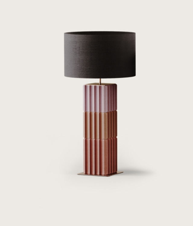 Настольная лампа Pire NAC 140/3 Chrome с абажуром 801021/41 Aromas del Campo