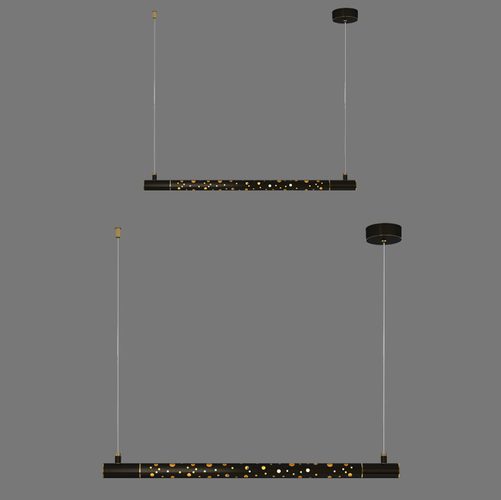 Подвесной светильник ALEKSA L80 Brass by ImperiumLoft