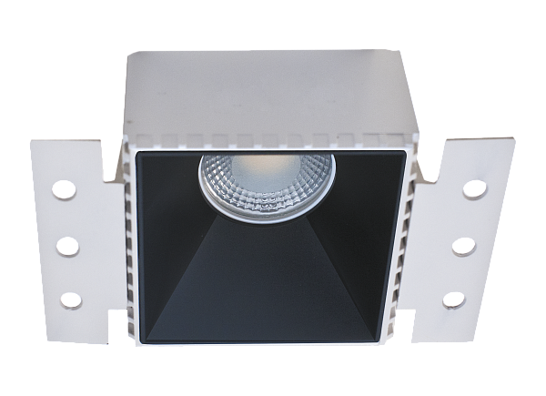 Встраиваемый светодиодный светильник под сменную лампу Donolux DL18892/01SQ Black