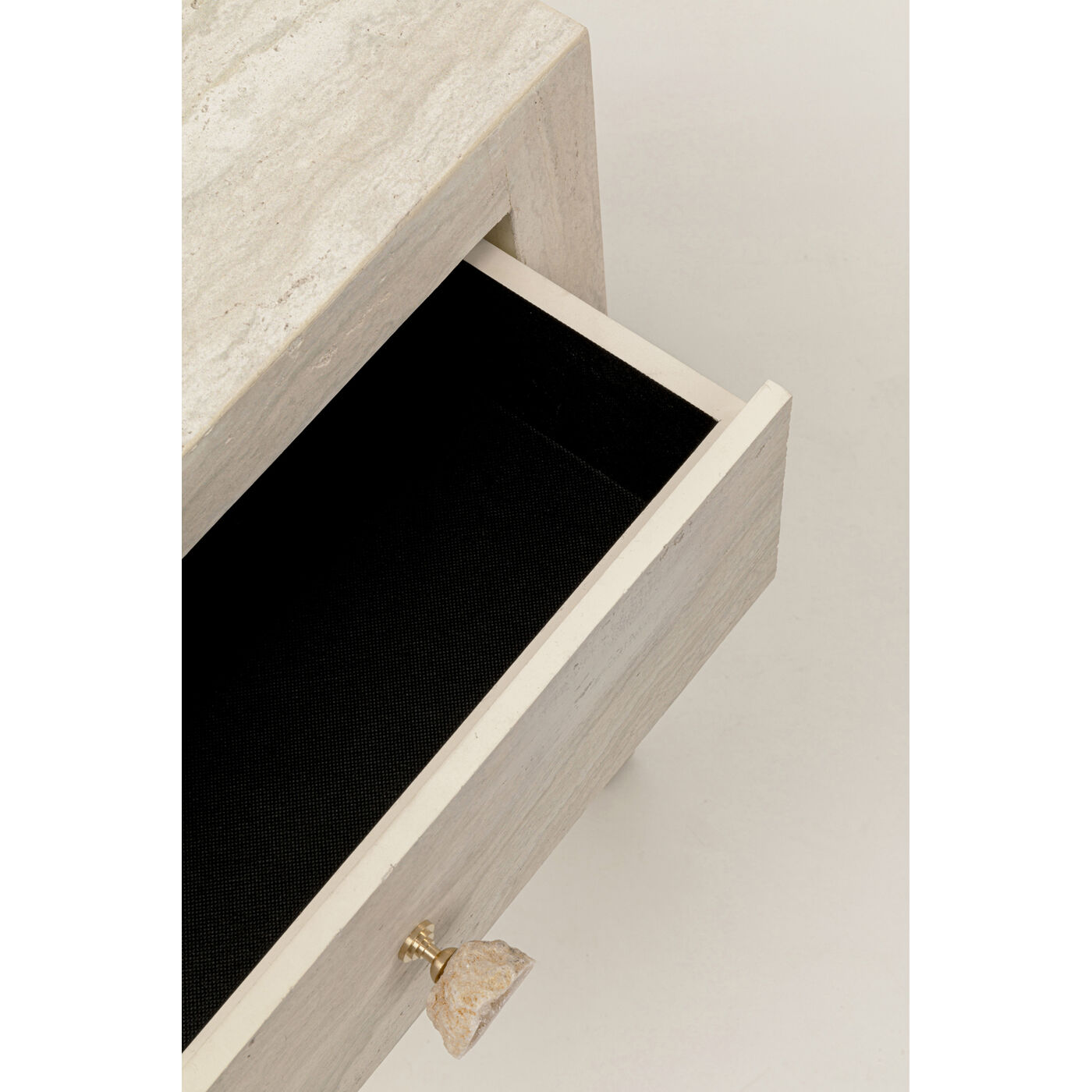 Консоль Travertino Drawers 100x77cm KARE 71054