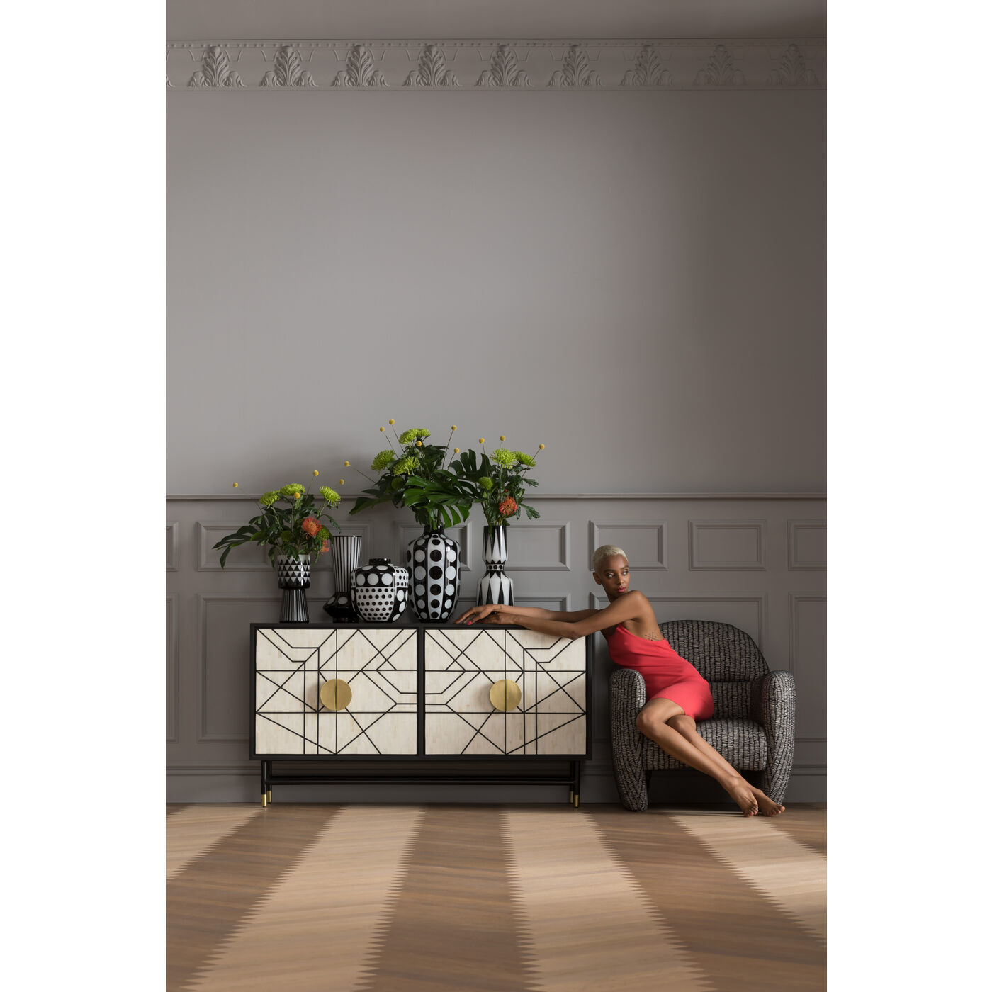 Ваза Shine 53181 Kare