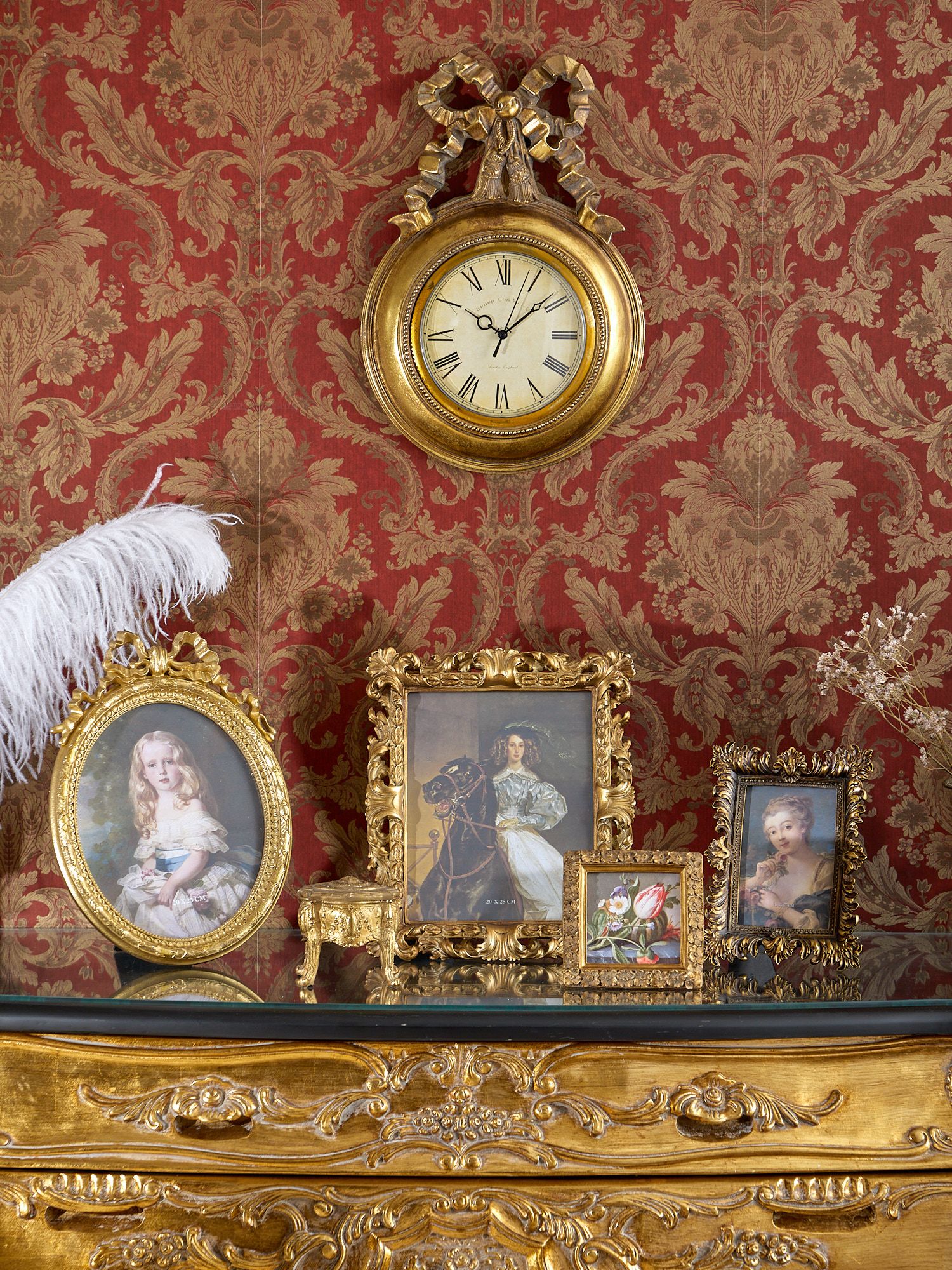 Фоторамка настольно-настенная, под старину Glasar 28-718