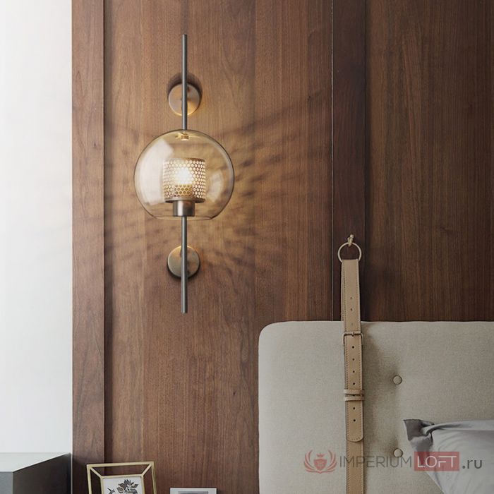 Настенный Светильник Catch Wall Ball L58 Stell By Imperiumloft