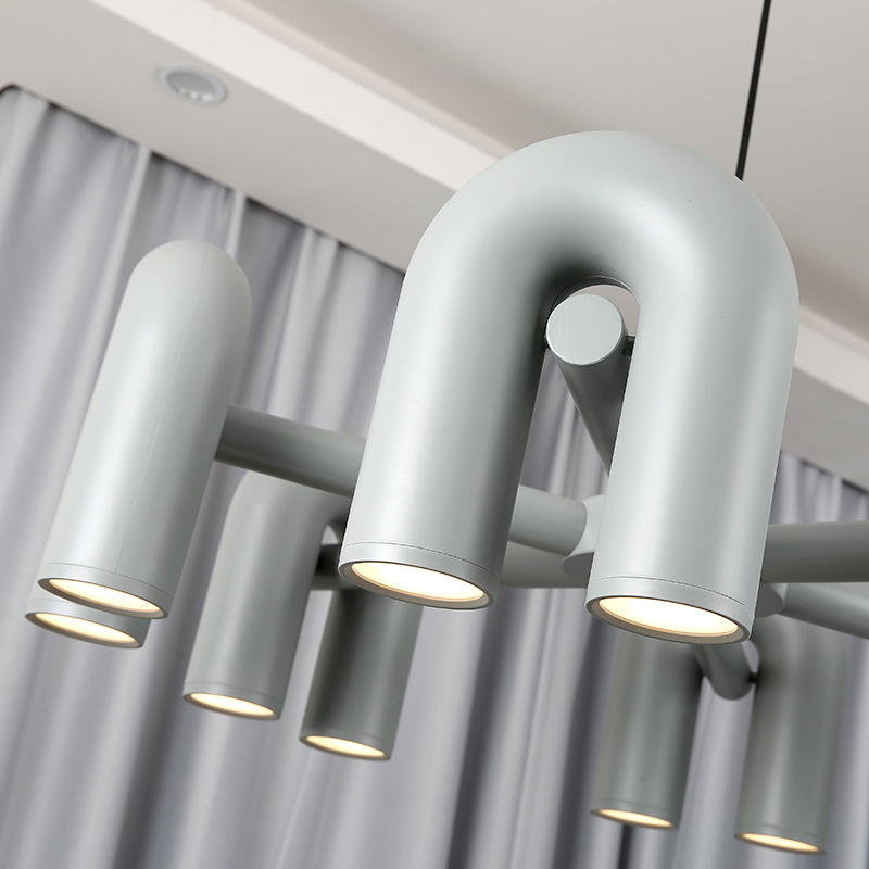 Подвесная Люстра Fanny 8 Grey By Imperiumloft