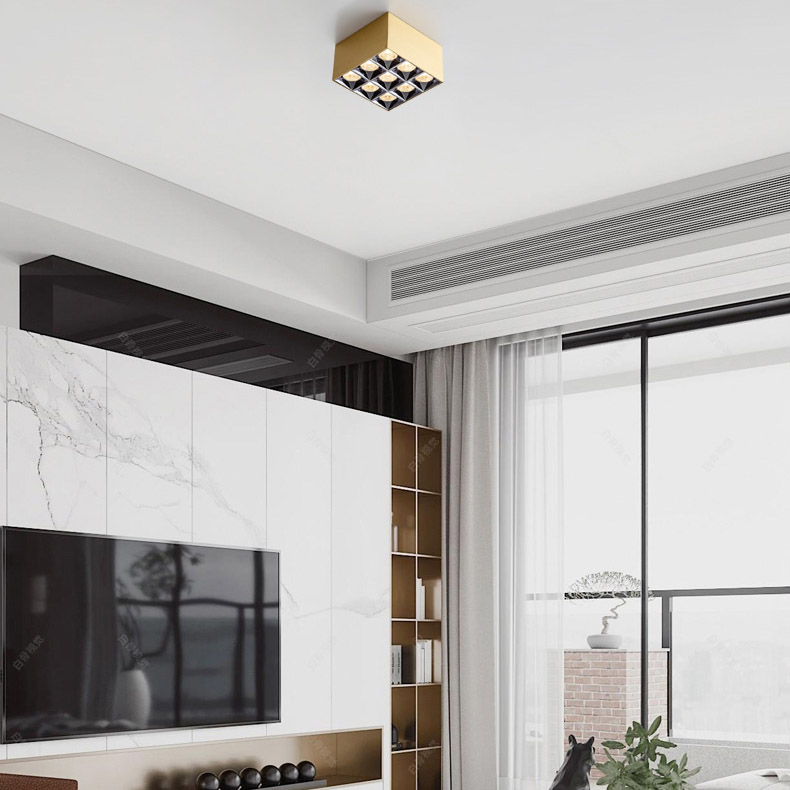 Точечный светильник CUP L12 Brass 3000К by ImperiumLoft