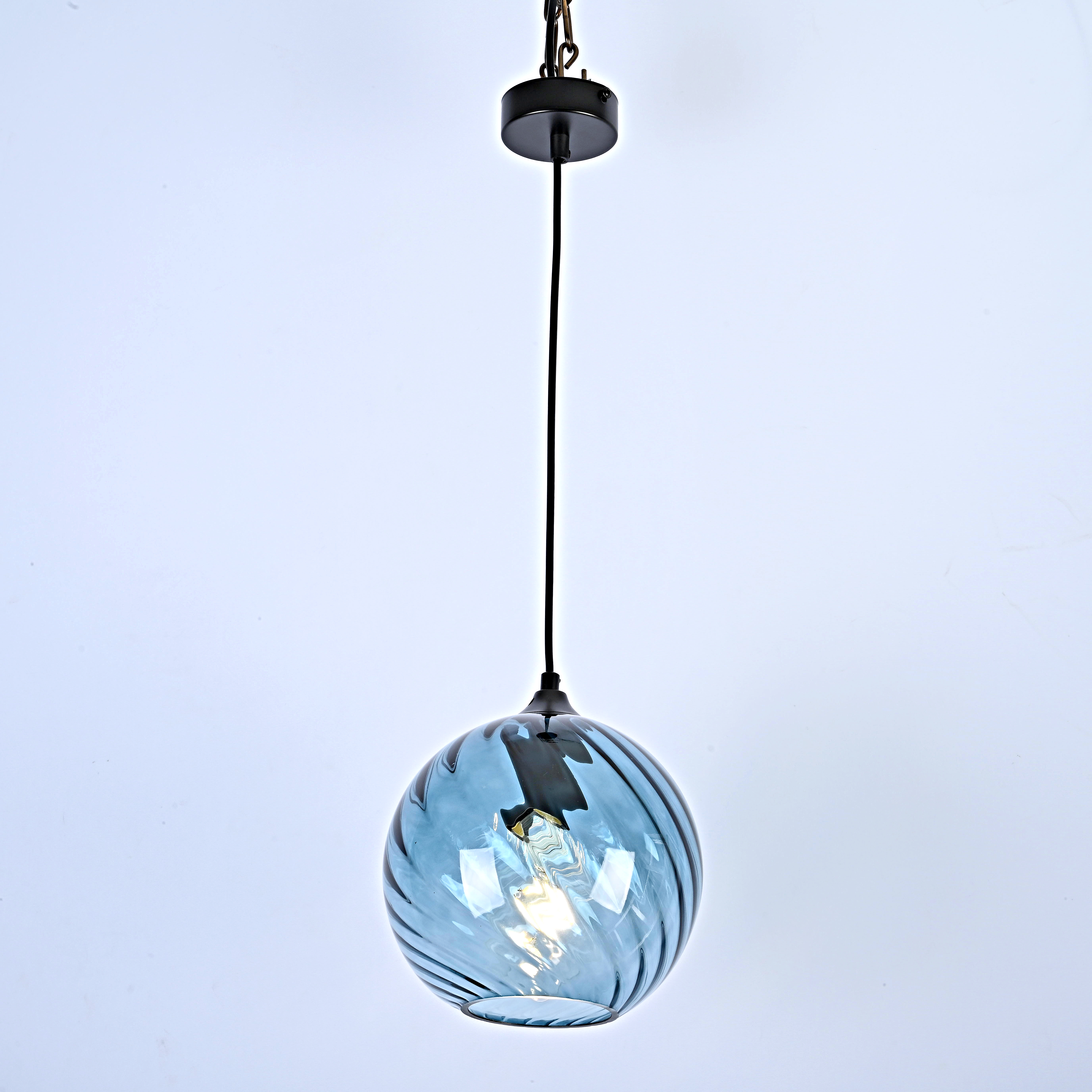 Подвесной Светильник Cl Rib B Blue By Imperiumloft