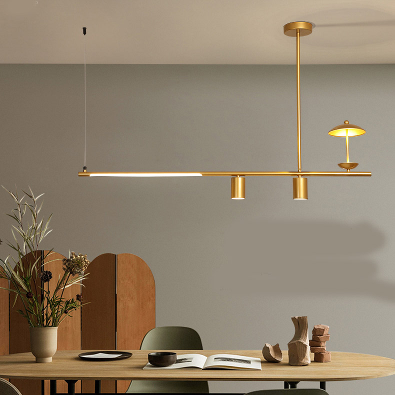 Подвесной светильник HETLEY B L2 Gold by ImperiumLoft